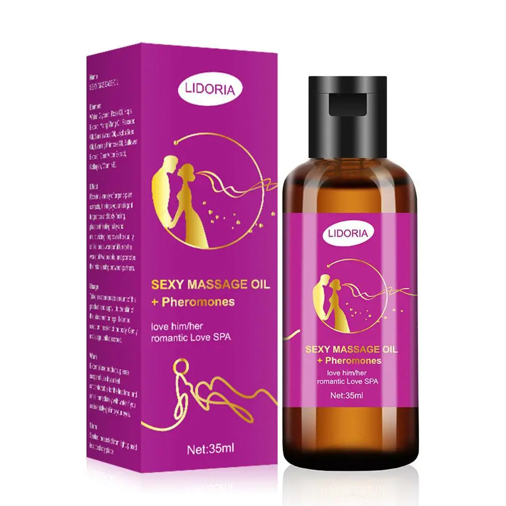 Huile de massage sensuelle – 35 ml